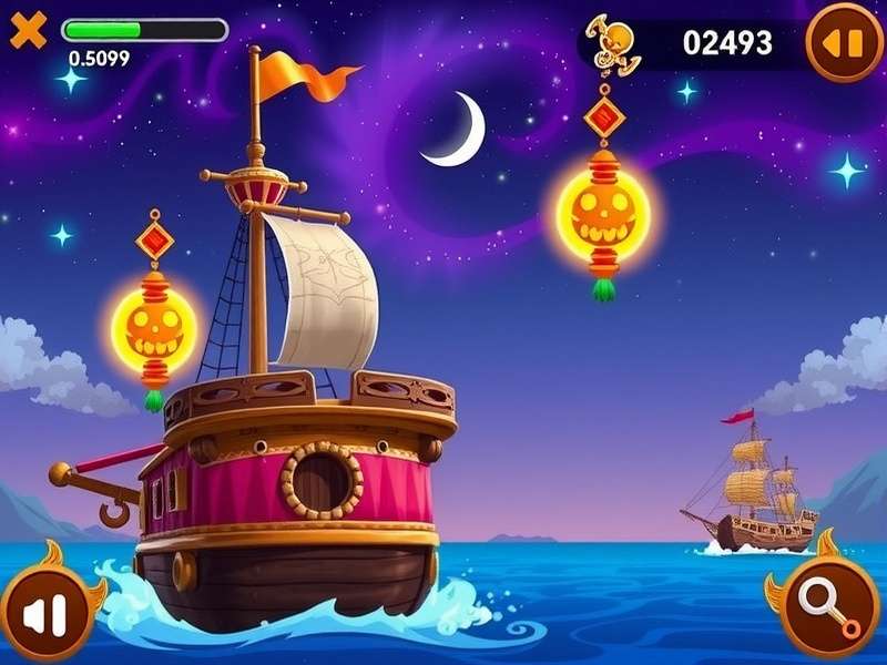 Astro Pirates Meteor Mayhem upgrade system